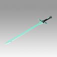 6.jpg Sao Kirtos Dark Repulser Sword cosplay prop weapon