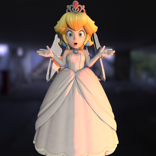 princess peach in a wedding dress Bride Shes a natural at tennis and golf  PRINCESS PEACH WEDDING SUIT