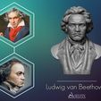 01.jpg Ludwig van Beethoven portrait sculpture 3D print model