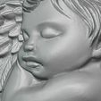 5.jpg sleeping angel baby 3D model