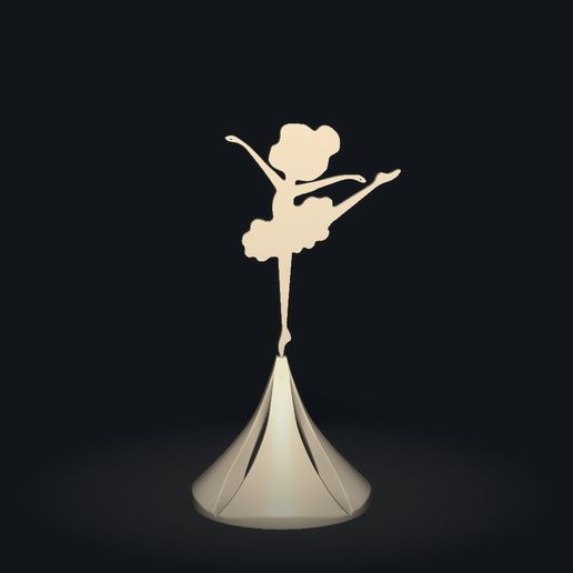 ballet dancer 3D model