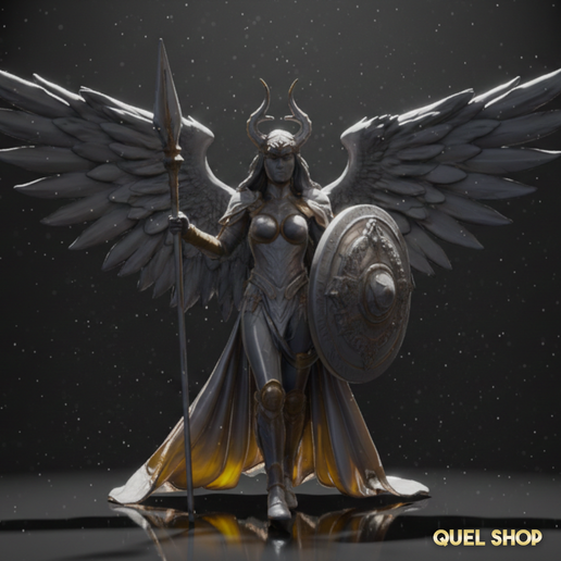 Celestial Valkyrie Queen STL