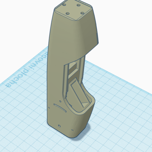 rc motor mod for rc GLIDER - SZD-55 / Nexus 900 3D model