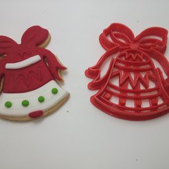 20181123_195458.jpg STL file Bell - Christmas Cutter・3D printer design to download