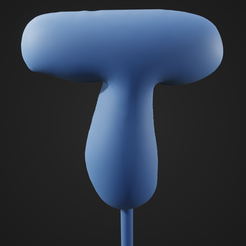 Letter-T1.png Fichier STL Lettre T en carton bouffant・Modèle à imprimer en 3D à télécharger