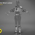 sabine-armor-mesh.jpg Sabine Wren's armor - The Star Wars wearable 3D PRINT MODEL