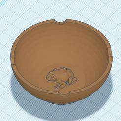 Duck1.png Cute Frog Ashtray