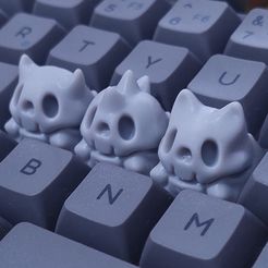 Skull-keycapsss-1.jpg Cute Skull Keycap