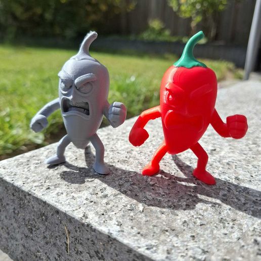 Hot-Headed Chili Champion - 3D model önizlemesi