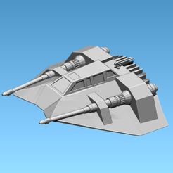 Snow-Principal.jpg Файл STL Star Wars SnowSpeeder・Шаблон для 3D-печати для загрузки