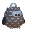 Owl-1.png Cute Owl with Holder (key, handphone etc)