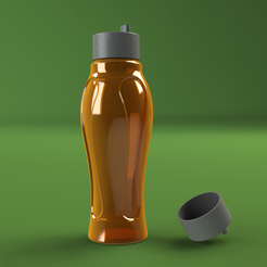 Free STL file Distilled Water Bottle Handle 🚰・3D printer model