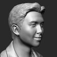 05.jpg Kim Nam-joon Bust 3D print model
