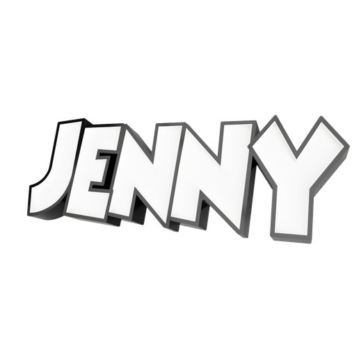 Jenny lamp - 3D model önizlemesi