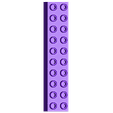 SB_2x10x1__RED_v1_0.stl Montini building bricks Two Pip Set (Lego Compatible)