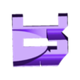 R.stl FORD - letters for Transit Custom (easy print)