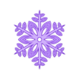 Snow_Flake_2.STL Snowflake (2)