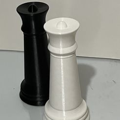 IMG_0749.jpg Fichier STL Pièce d'échecs simple reine・Objet imprimable en 3D à télécharger
