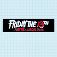 FRIDAY-THE-13TH-PART-6-Logo-Display-Stand-1cm-by-MANIACMANCAVE3D-1.png 12x FRIDAY THE 13TH Logo Display Stands by MANIACMANCAVE3D