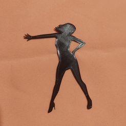 a02e197a-5040-48a4-ad69-12377cfd1c23.jpg STL file wall hanging dancers・3D printing template to download