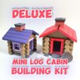 Screenshot_20240219_140237.jpg Deluxe Miniature Log Cabin Building Kit *ALL PARTS INCLUDED* Classic Novelty Toy