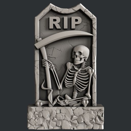 tombstones - 3D model önizlemesi