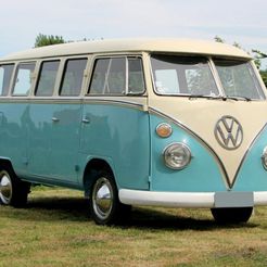 143.jpg STL-Datei VW Combi T1 Split Samba Bus 1959 kostenlos・3D-druckbares Objekt zum herunterladen