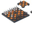 Chess_Board_V1_1.91.jpg Cube Chess Board - Printable 3d model - STL files - Type 1