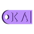 Kappa Alpha Keychain.stl Porte-clés des fraternités et sororités - Mega Pack
