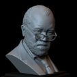 03.RGB_color.jpg Bernard Lowe (Jeffrey Wright) Westworld HBO - 3d print model, portrait, bust, sculpture - 200 mm tall
