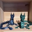 Flexi Print-in-Place Imperial Dragon with 3MF Included!