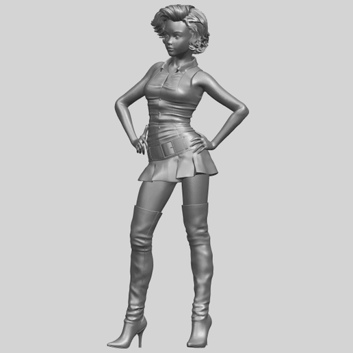02_TDA0473_Beautiful_Girl_07A02.png Download free file Beautiful Girl 07 • 3D printable model, GeorgesNikkei