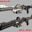 3bf84dfa-dc46-4490-962f-055bb9bd31d5.jpg Star Wars Andor / Mandalorian S3 version DC15 clone trooper rifle for 1:12 , 1:6 and 1:1 figures and cosplay