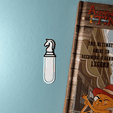 IMG_3139-min.png 3D file Knight Bookmark・3D print object to download