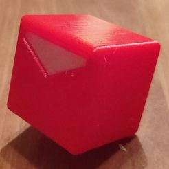 1234.jpg Бесплатный STL файл Beat Saber cube & inlay・Модель для загрузки и 3D-печати
