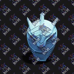 1.376.jpg Fichier OBJ Casque Power Ranger Lord Drakkon prêt à être imprimé en 3D・Plan à imprimer en 3D à télécharger