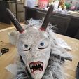 3D Printed Krampus Mask