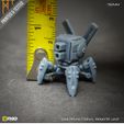 -32MM Mech Sci-Fi Assault Droid multifunctional remote unit