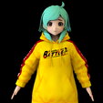 untitled.86.png ANIME CHARACTER GIRL SCULPTURE 3D PRINT MODEL 3