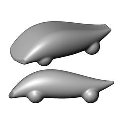 Speed-form-sculpter-V09-00.jpg STL file Miniature vehicle automotive speed sculpture N009 3D print model・3D printable design to download
