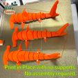 Hammerhead_new-v2_4.jpg Flexi Hammerhead Shark Set – Articulated Ocean Animal STL