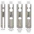 Guided-Clamps-Exploded-v1.jpeg Adjustable Archery Fletching Jig: Helical Clamp Upgrade