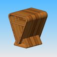 tab chevet rep 01.JPG Free STL file Nightstand・3D printing template to download