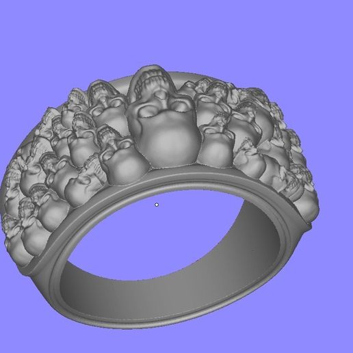 Screenshot_5.jpg Free STL file Skull ring skeleton ring jewelry 3D print model・Model to download and 3D print, Cadagency