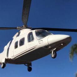 A1091.jpg STL-Datei AW109 HUBSCHRAUBER SCALE MODELL 1 48 BAUSATZ・Modell zum Herunterladen und 3D-Drucken