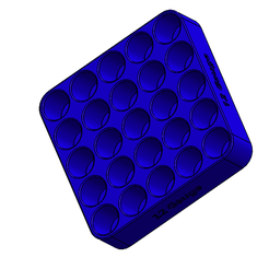 Sem-título-3.png STL file Bandeja de Recarga de Munição - FLAT 25 - 12 GAUGE・3D print model to download