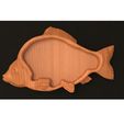 untitled.115.jpg Fish Tray - 3D STL Model For CNC and 3D Printers, stl, Instant download