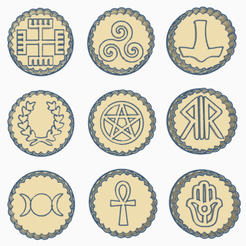 set-preview.png Wiccan Symbol Cookie Cutters