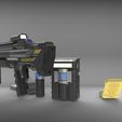 7.4.jpg Star Trek Discovery Bundle - Phaser, Rifle, Tricoder - Printable 3d model - STL files