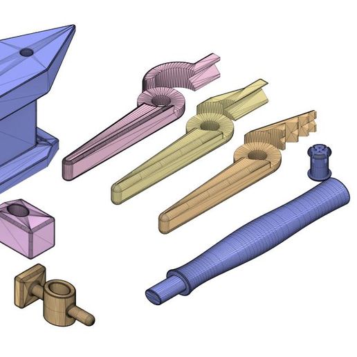 The Plastic Blacksmith 3D model